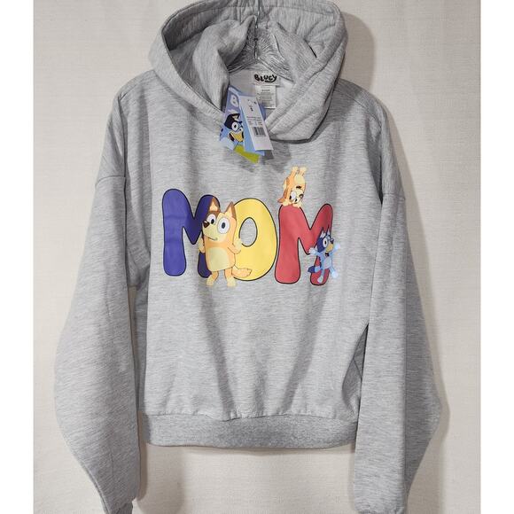 Bluey and pretzel ''Mom'' hoodie size small - Picture 1 of 6